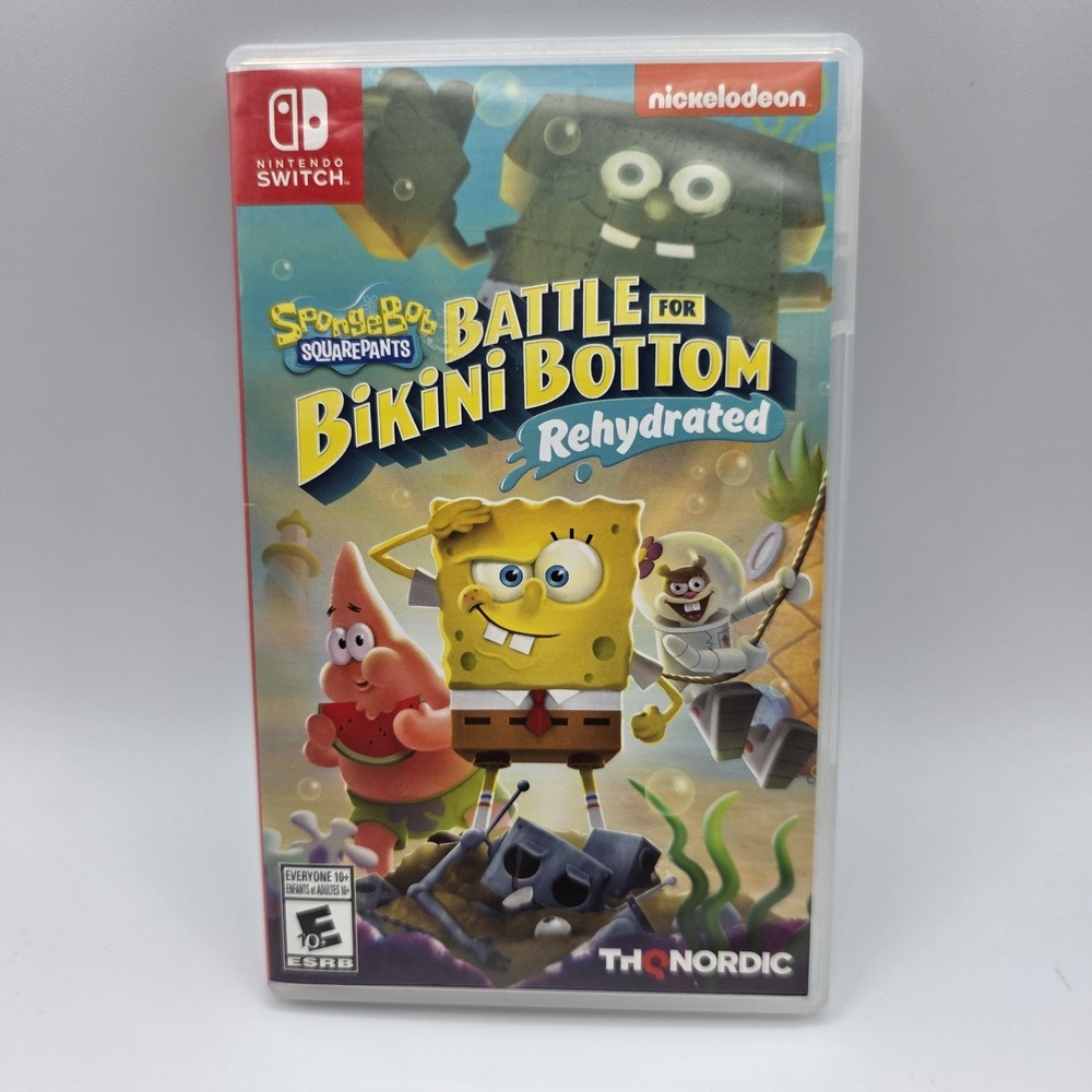 Spongebob Squarepants: Battle for Bikini Bottom Rehydrated (Nintendo Switch)
